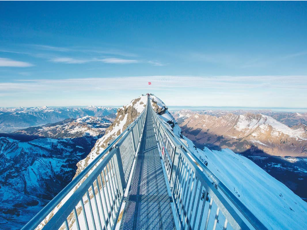 Suisse - Alpes - Peak Walk by Tissot © Glacier 3000