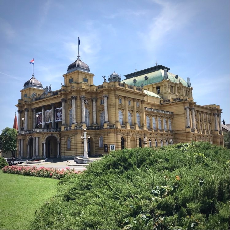 Croatie - Zagreb - Opéra