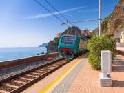 Manarola station, Cinque Terre train