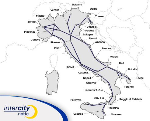 Intercity Notte c Trenitalia