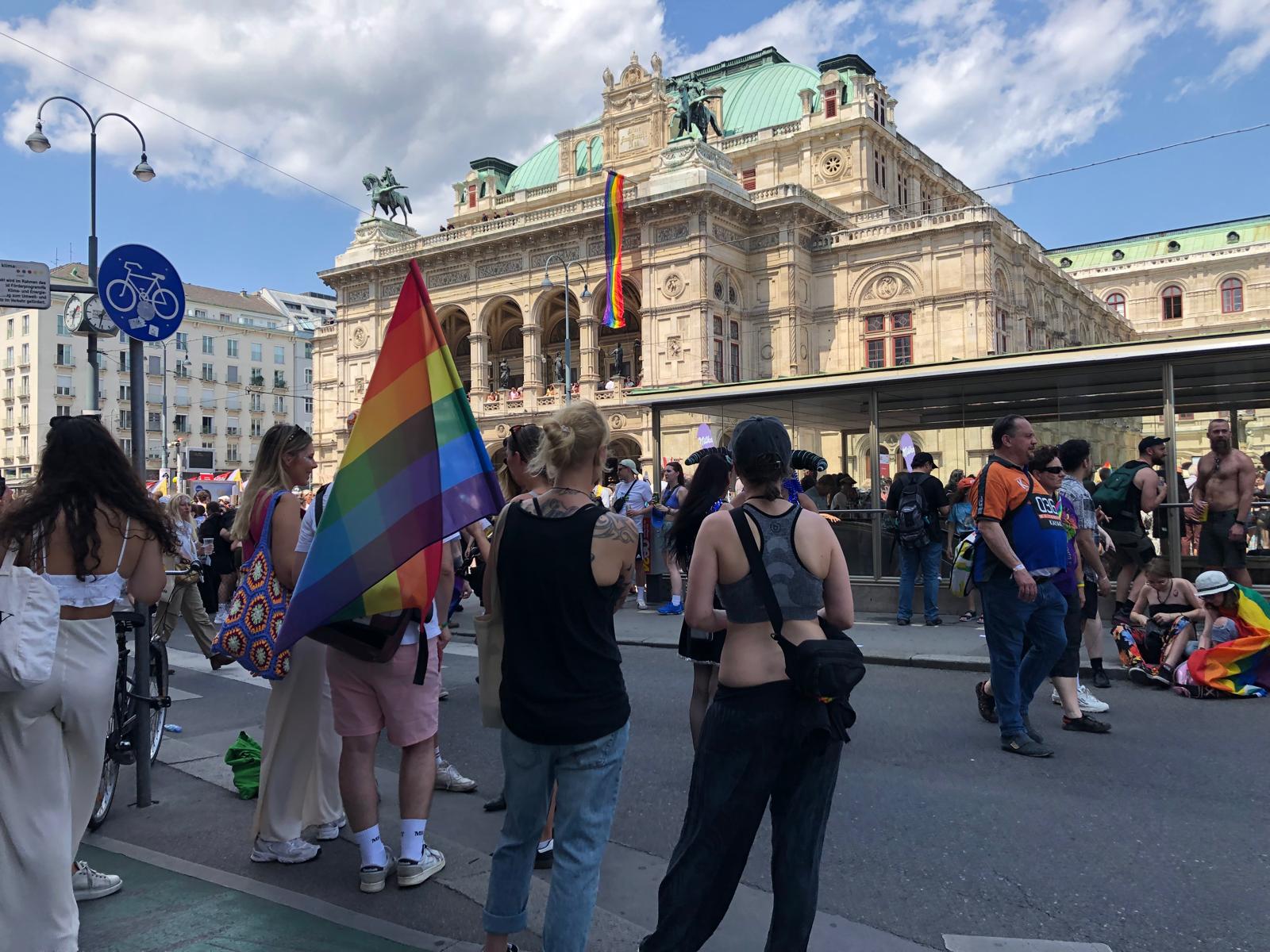 Vienna Pride Parade Discovery Trains